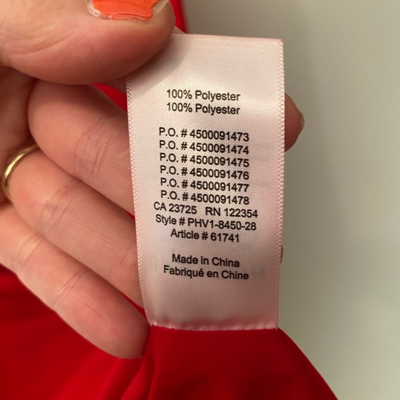 ARITZIA BABATON Red Dress - Picture 7 of 7